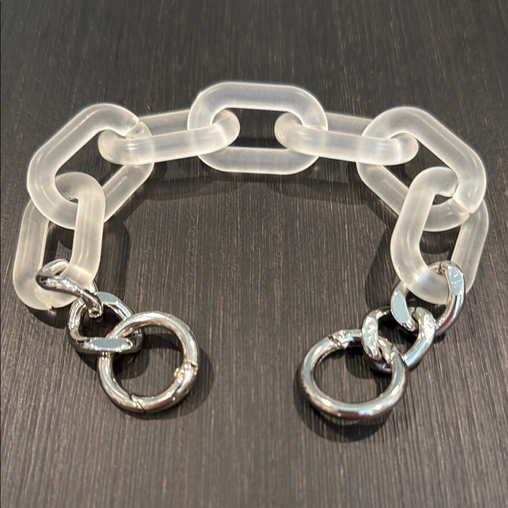 HRH Frosted Acrylic Bag Chain Strap